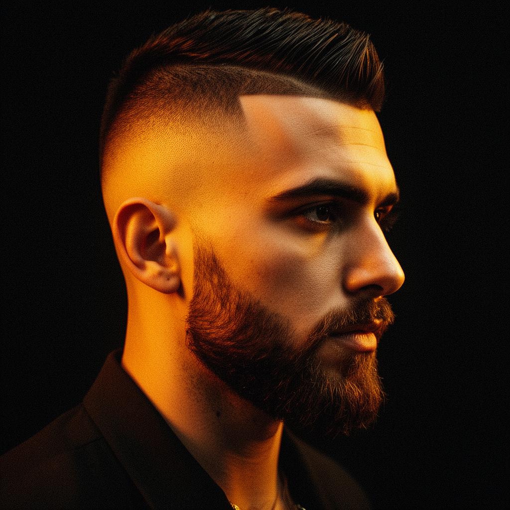 Fade haircut